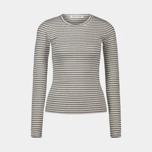 PETRICIASW STRIBE T-SHIRT LANGÆRMET