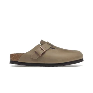 Birkenstock Boston Soft Footbed Oiled Leather Tobacco Brown